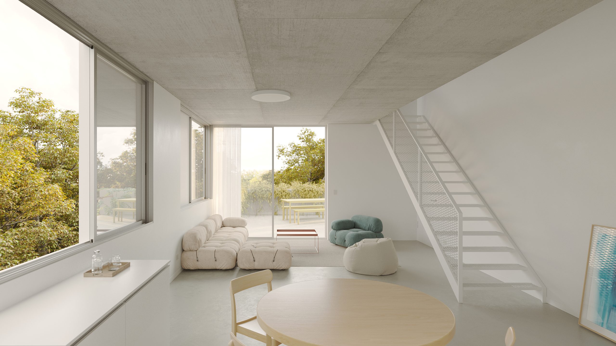 Estar comedor — unidad dúplex